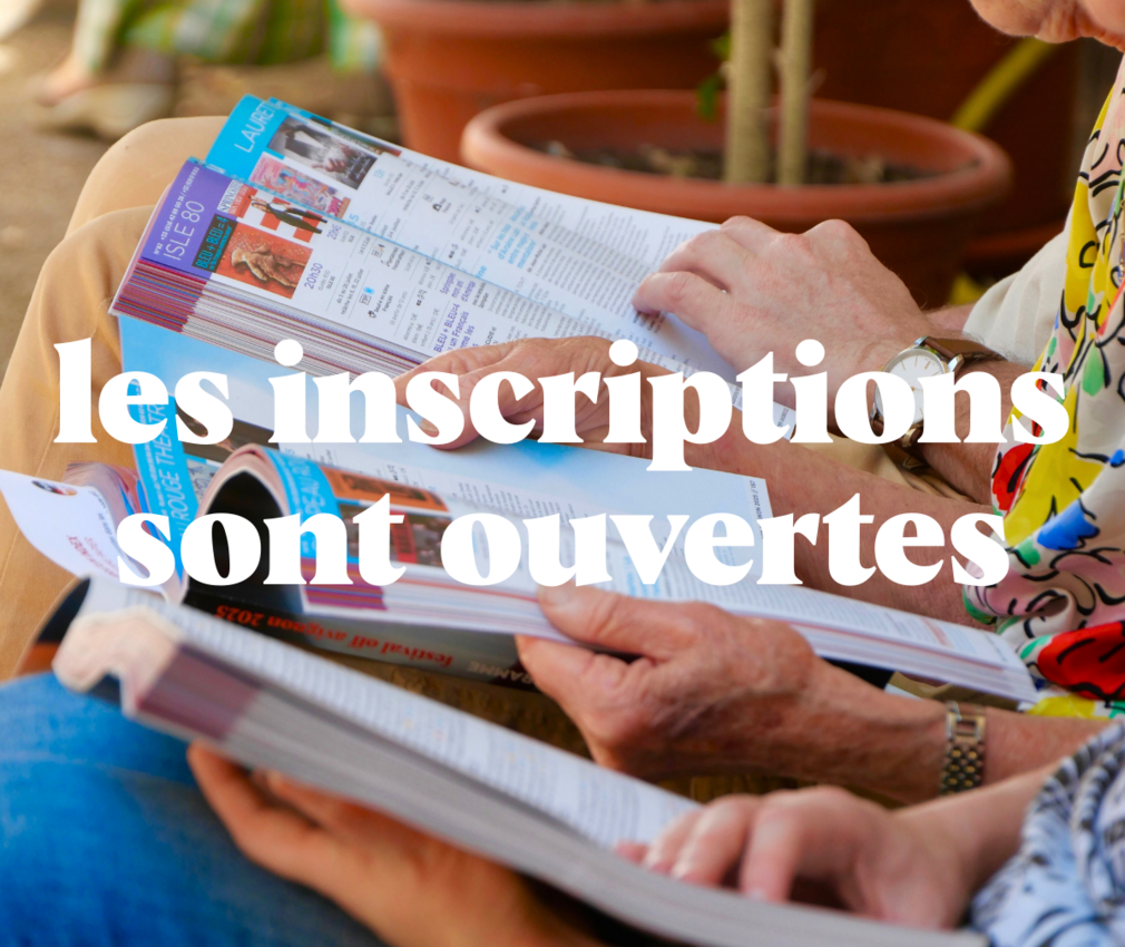 Les inscriptions sont ouvertes !