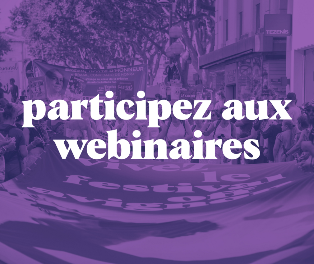 Participez aux webinaires !