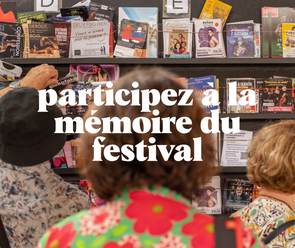 Participez à la mémoire du festival