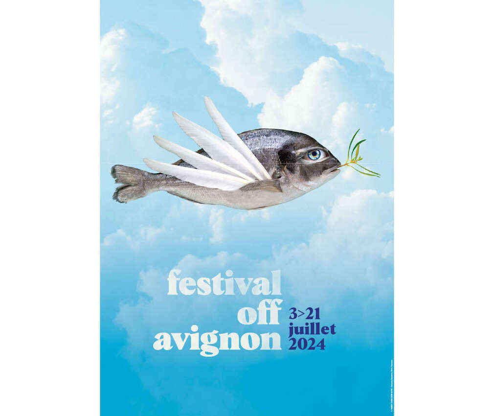 1 Photo de l'actualité' Découvrez l'affiche de l'édition 2024 du festival Off Avignon