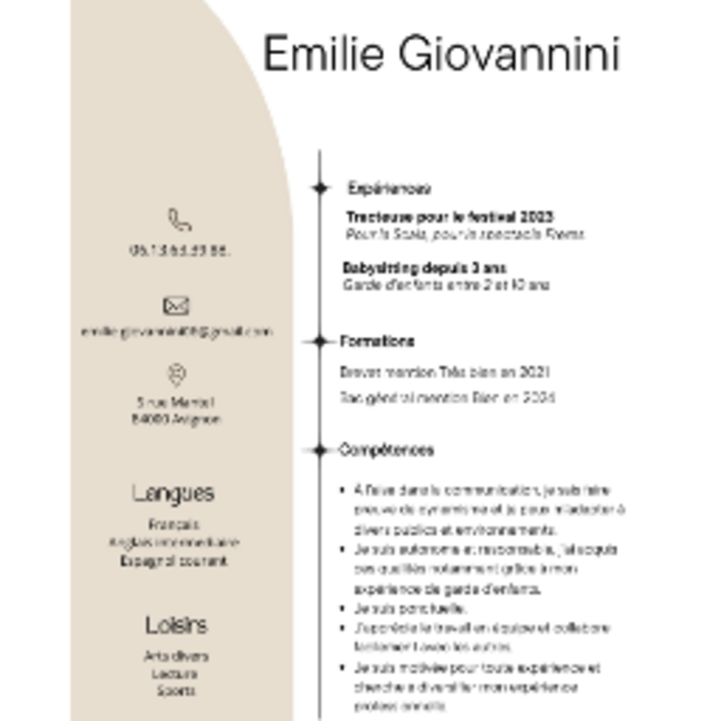 Recherche job etudiant