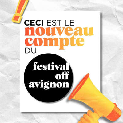 🚨 Le compte Instagram @‌festivaloffavignon a été victime d’un piratage et désactivé ce lundi 9 mars.