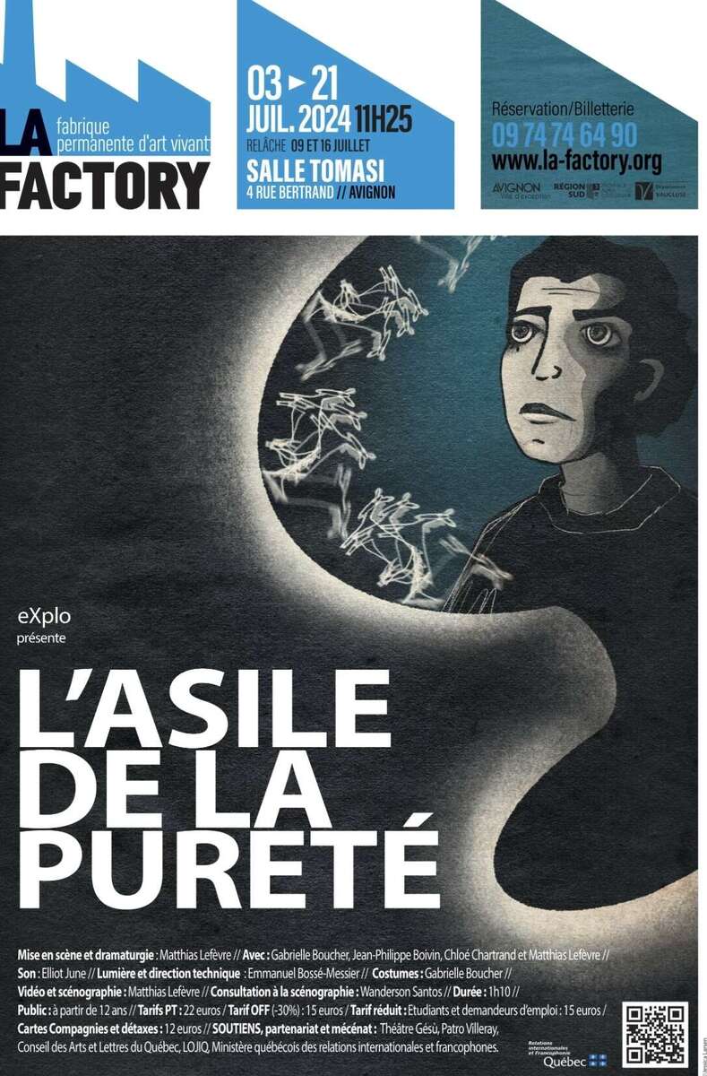 0 Photo de l'revue_presse' L’asile de la pureté : Claude Gauvreau à Avignon