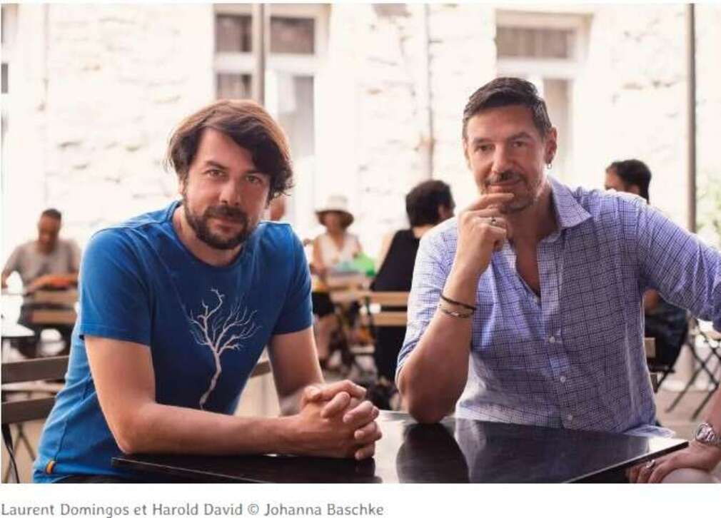 0 Photo de l'revue_presse' Harold David et Laurent Domingos, les deux têtes pensantes du off