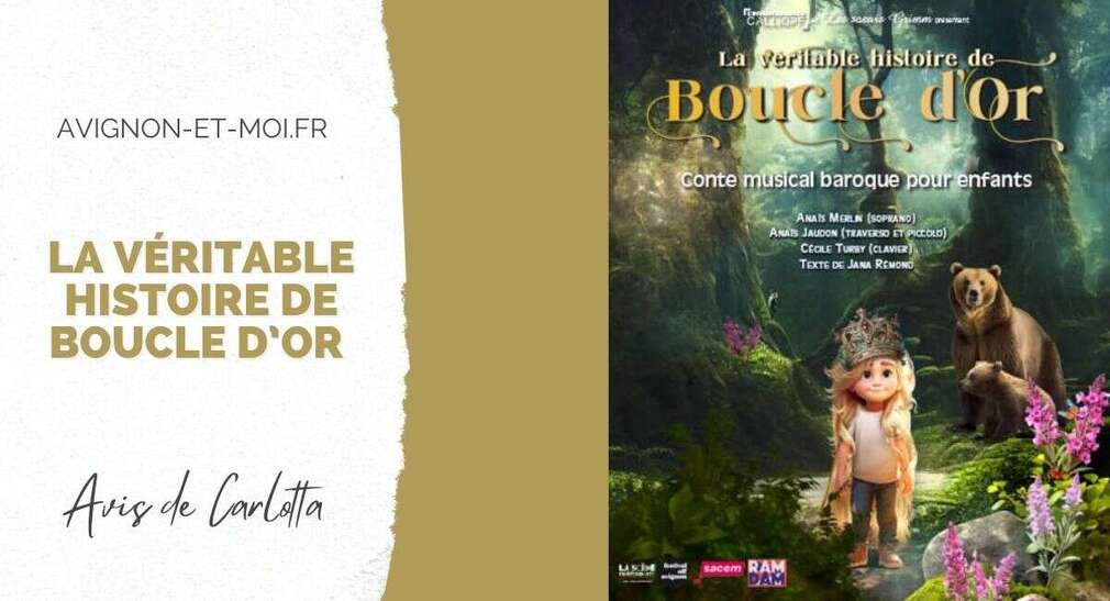 0 Photo de l'revue_presse' La véritable histoire de boucle d’or - Théâtre - Critique - Avignon Off