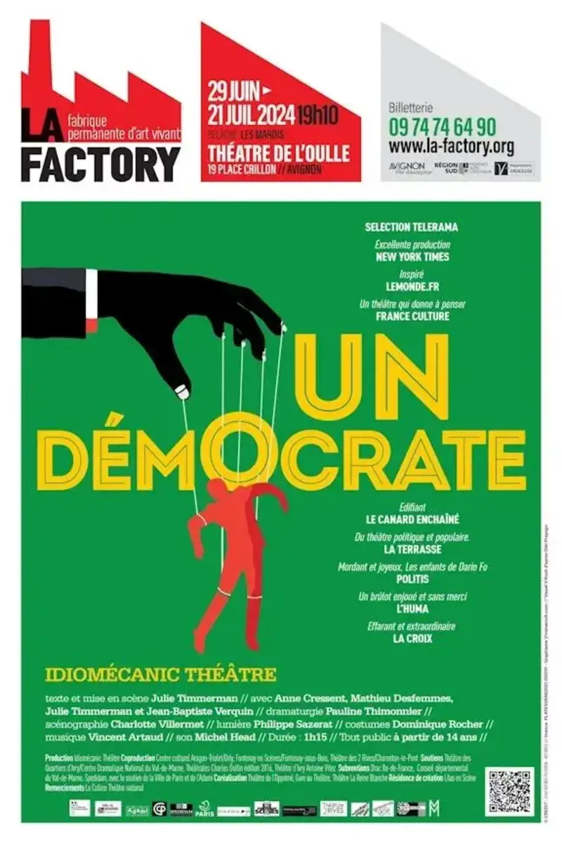 0 Photo de l'revue_presse' Un démocrate Julie Timmerman Avignon