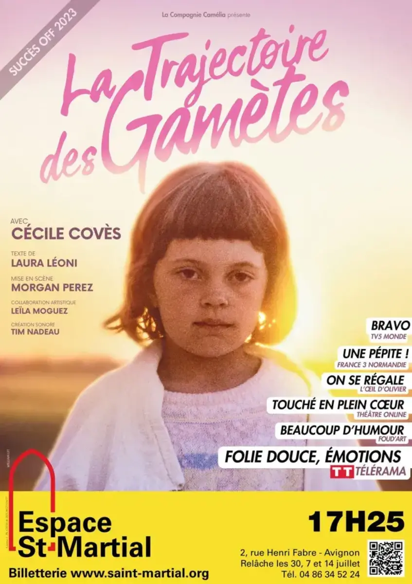 0 Photo de l'revue_presse' La Trajectoire des Gamètes théâtre