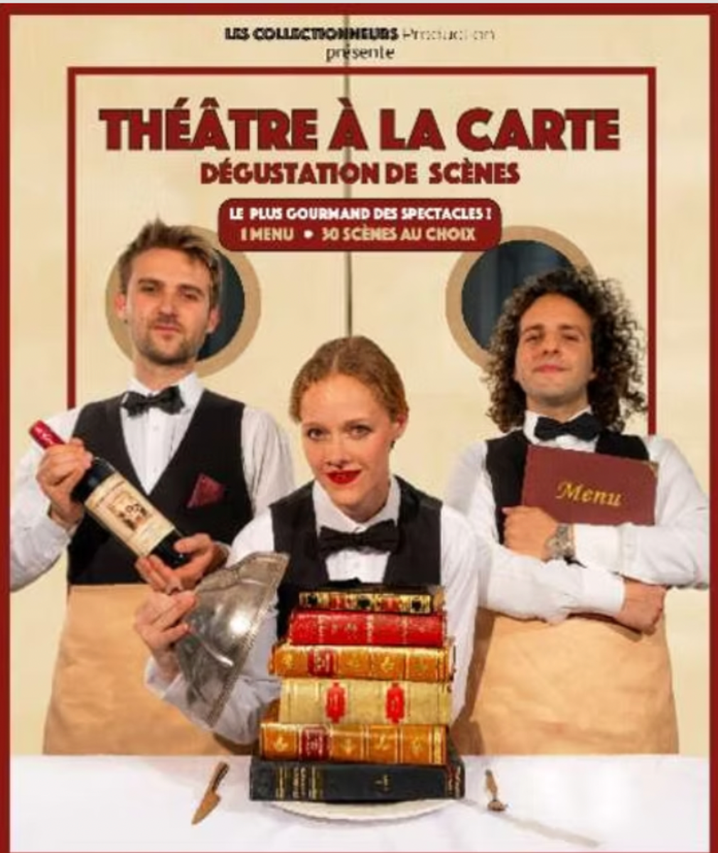 0 Photo de l'revue_presse' Théâtre à la carte, Dégustation de scènes