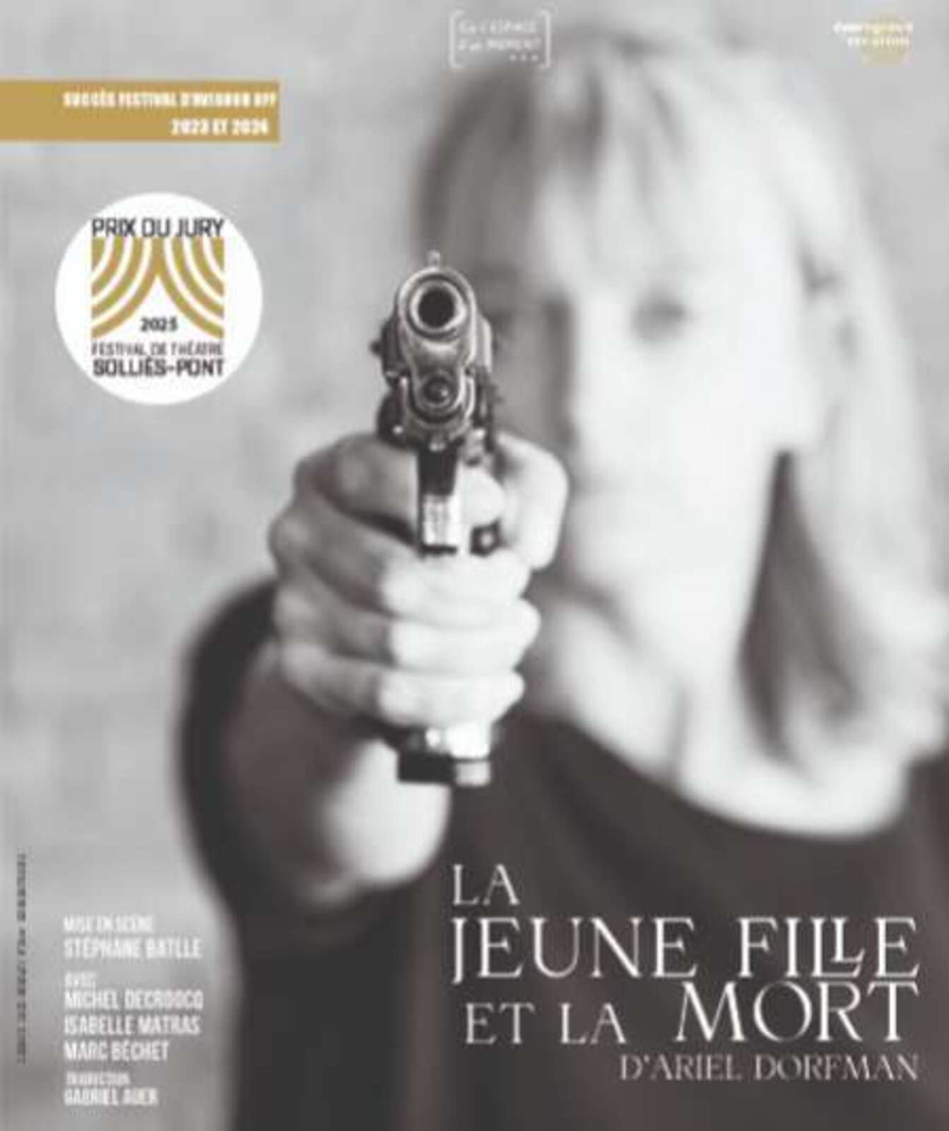 Olivier Ledroit • Affiche Jeune fille et la mort 2 signée
