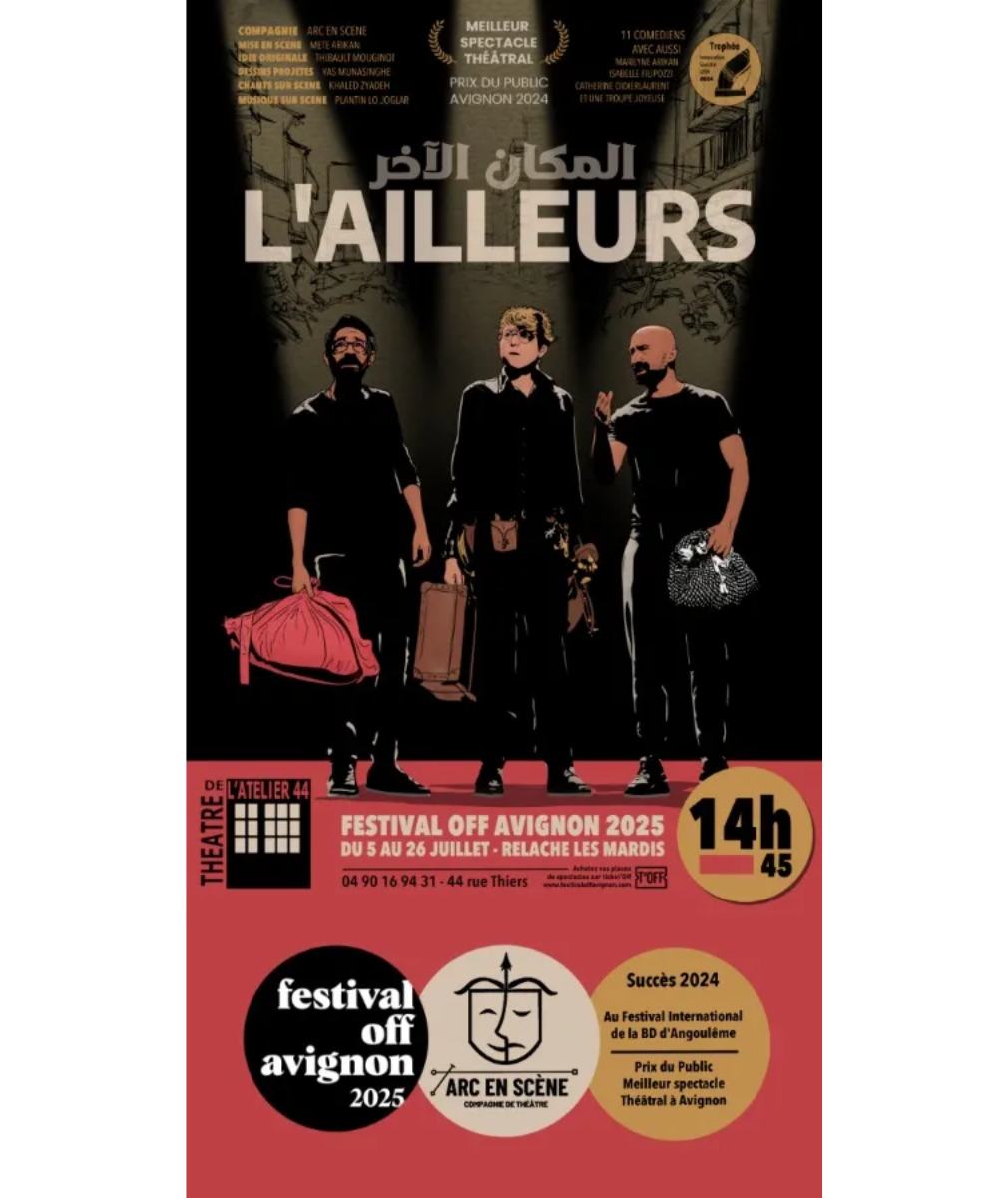 0 Photo de l'revue_presse' L'ailleurs au festival off d'Avignon 2025