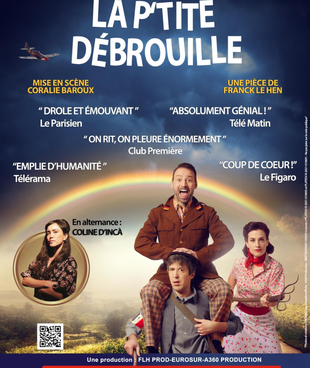 0 Photo de l'revue_presse' FESTIVAL OFF AVIGNON 2026 – LA P’TITE DÉBROUILLE – Théâtre de la Carreterie