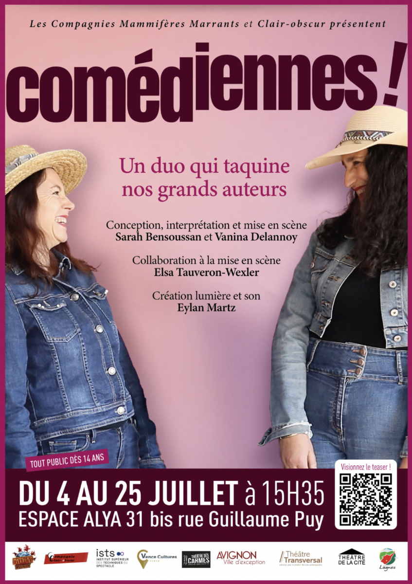 Comédiennes ! Un duo qui taquine nos grands auteurs