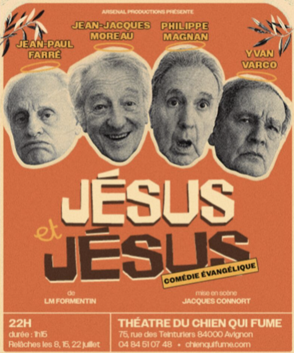 JÉSUS ET JÉSUS au théâtre du Chien qui Fume
