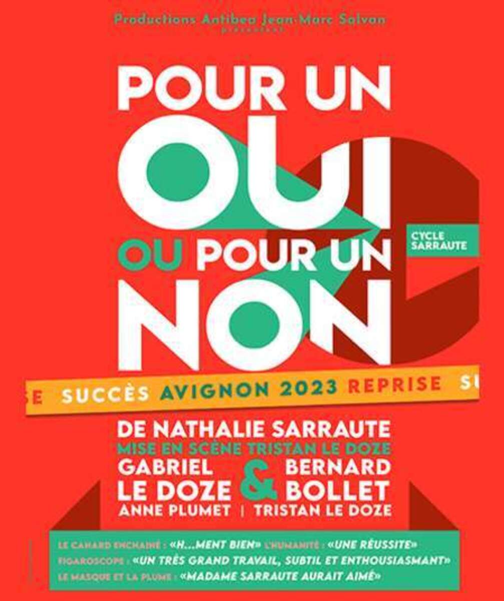 0 Photo de l'revue_presse' Pour un oui ou pour un non de Nathalie Sarraute