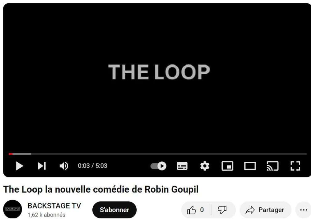 0 Photo de l'revue_presse' The Loop la nouvelle comédie de Robin Goupil