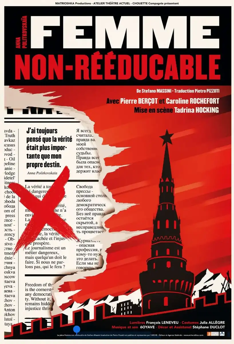0 Photo de l'revue_presse' Femme Non-Rééducable : Un Hommage Théâtral à la Liberté de la Presse