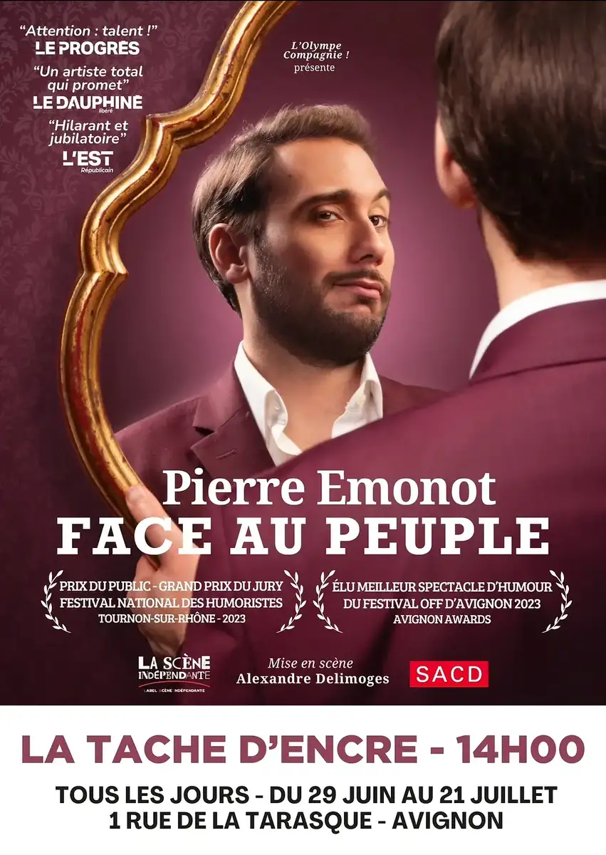 0 Photo de l'revue_presse' Pierre Emonot : L'élégance de la causticité face au peuple