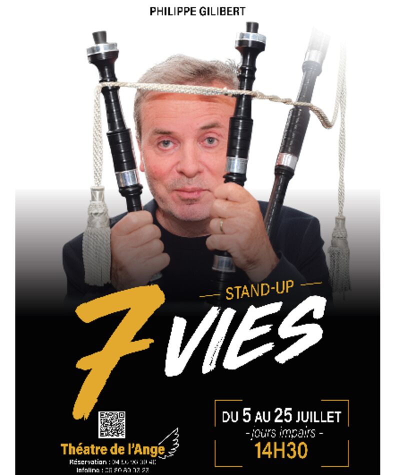 Affiche du spectacle 7 vies