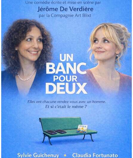 Affiche du spectacle Un Banc Pour Deux