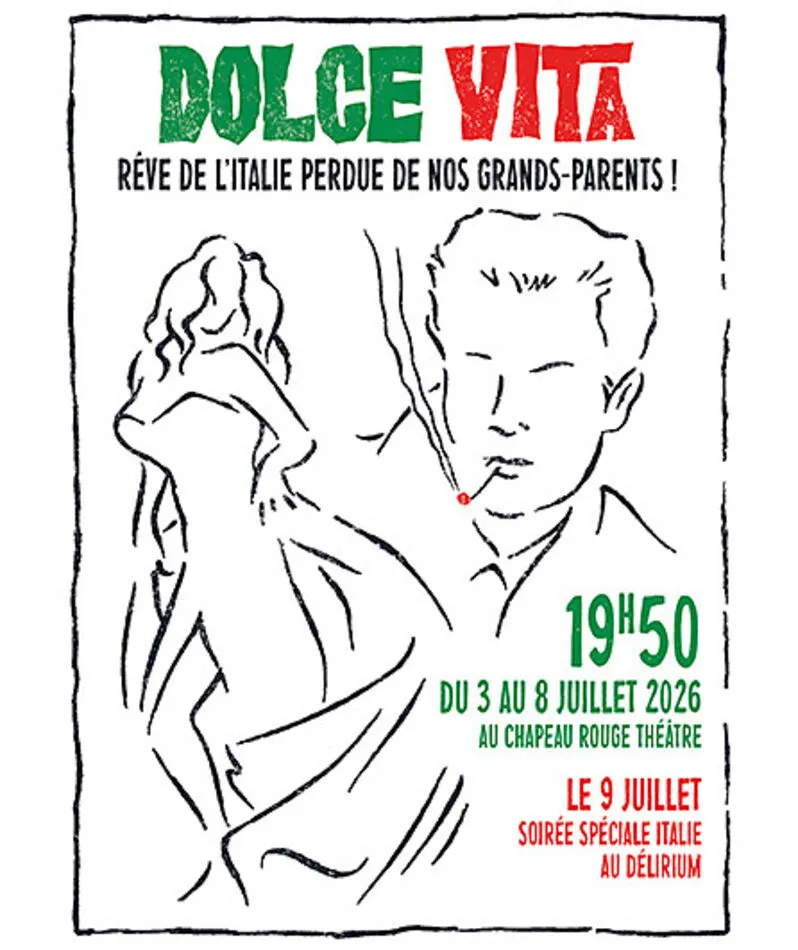 Affiche du spectacle Dolce vita !