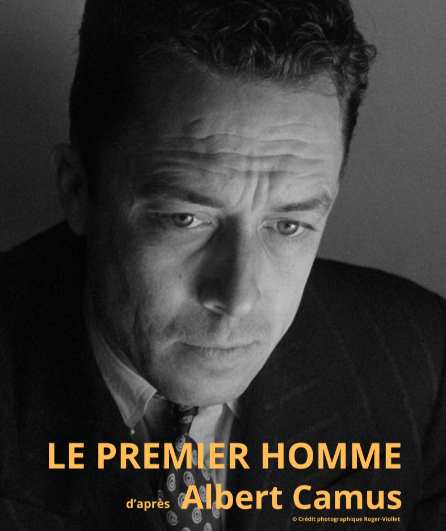 Affiche du spectacle Le premier homme
