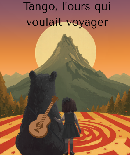Affiche du spectacle Tango l'ours qui voulait voyager