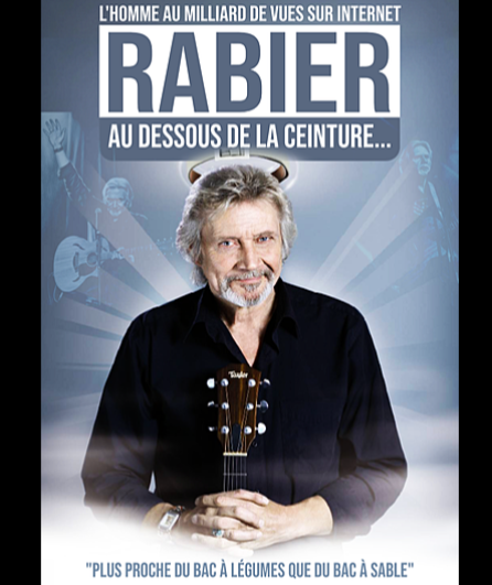 Affiche du spectacle Daniel Rabier - Au dessous de la ceinture