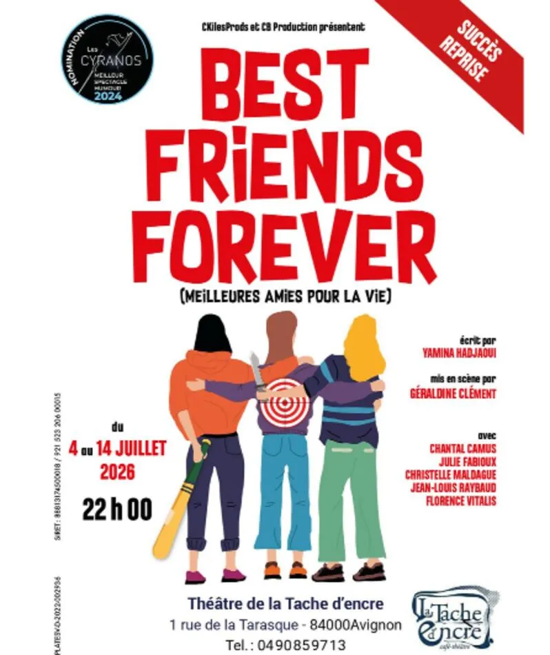 Affiche du spectacle Best Friends Forever