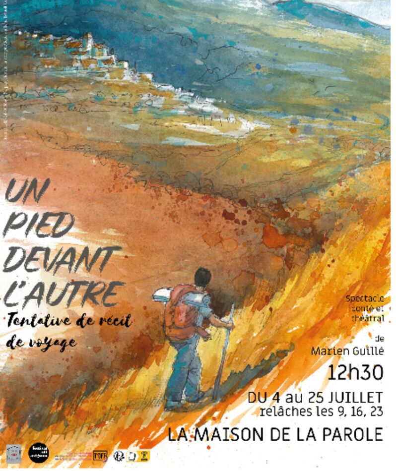 Affiche du spectacle Un pied devant l'autre