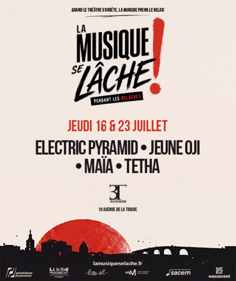 Affiche du spectacle La Musique Se Lâche Pendant Les Relâches - lmsl