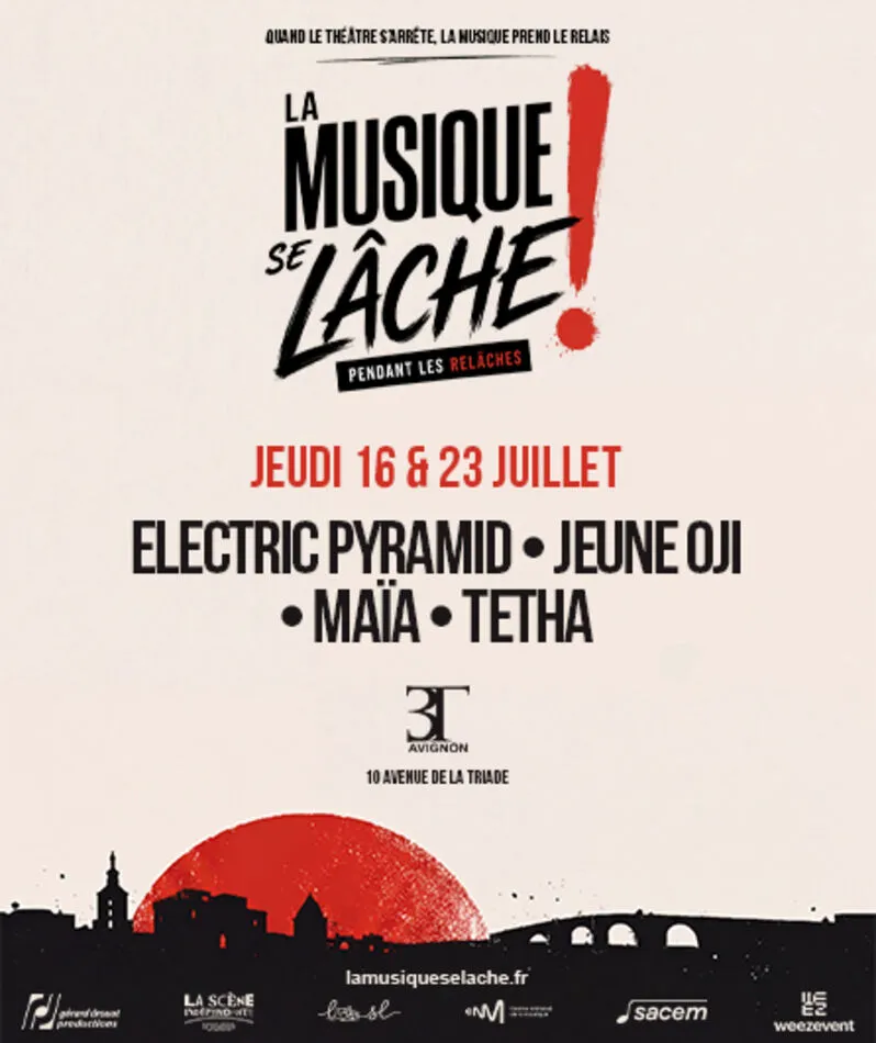 Affiche du spectacle La Musique Se Lâche Pendant Les Relâches - lmsl