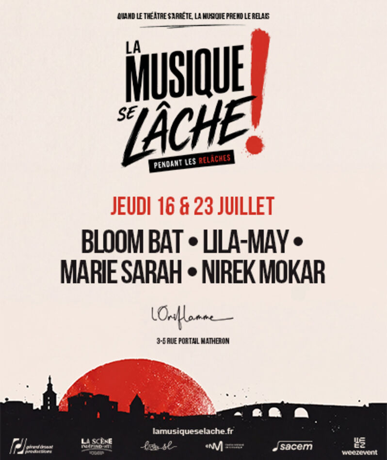 Affiche du spectacle La Musique Se Lâche Pendant Les Relâches - lmsl