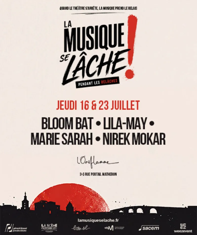 Affiche du spectacle La Musique Se Lâche Pendant Les Relâches - lmsl