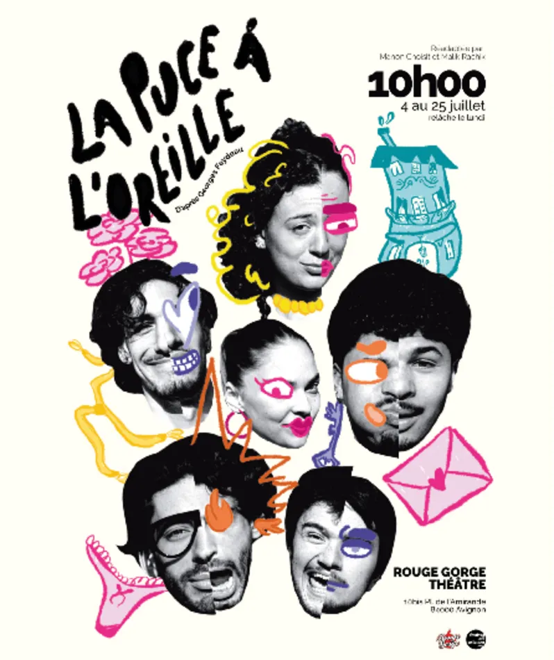 Affiche du spectacle La Puce à l'Oreille
