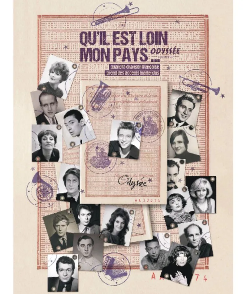 Affiche du spectacle Qu'il est loin mon pays