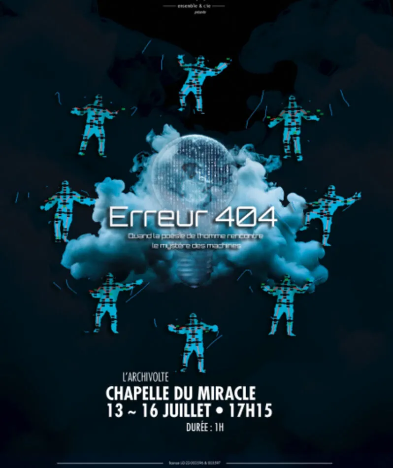 Affiche du spectacle Erreur 404