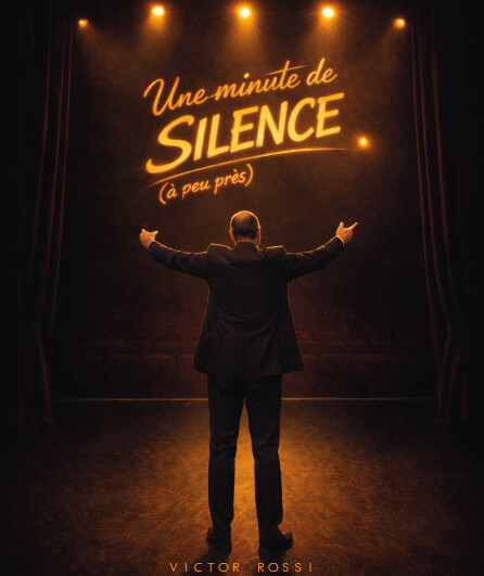 Affiche du spectacle Une minute de silence (à peu près)