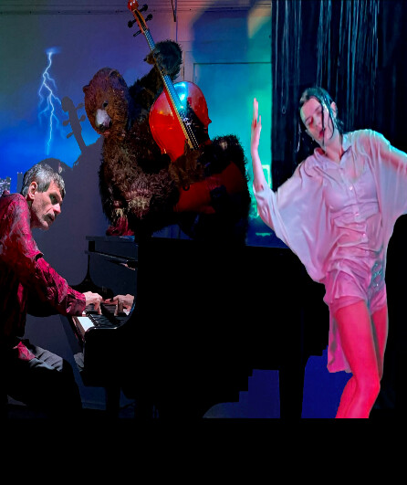 Affiche du spectacle Les 24 Préludes de Pretor Part (spectacle pianistique d'art total)