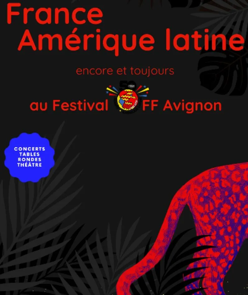 Affiche du spectacle France Amérique Latine et Palestine