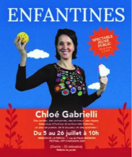Affiche du spectacle Enfantines