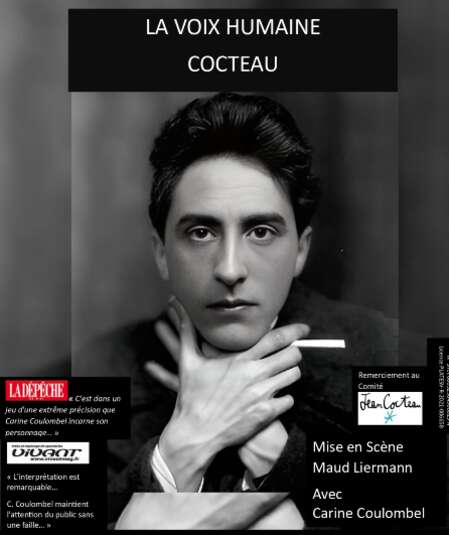 Affiche du spectacle La Voix Humaine