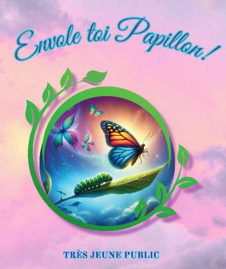 Affiche du spectacle Envole Toi Papillon!