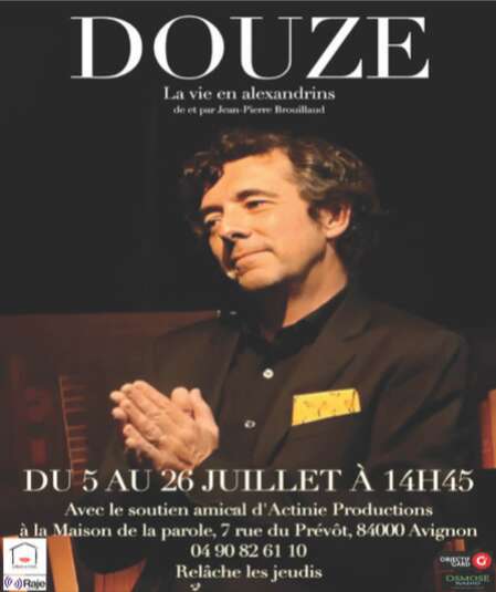Affiche du spectacle Douze
