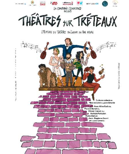Affiche du spectacle Théâtres sur tréteaux