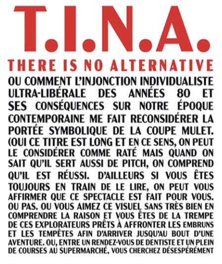 Affiche du spectacle T.I.N.A