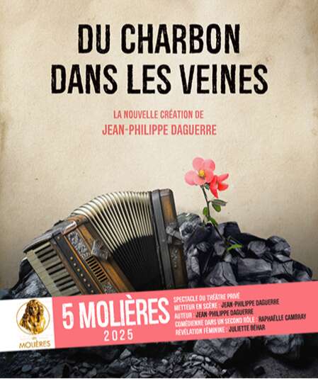 Affiche du spectacle Du Charbon dans les veines