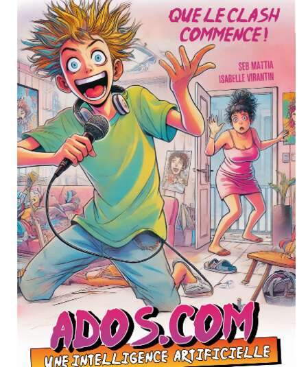 Affiche du spectacle Ados.com Une Intelligence Artificielle