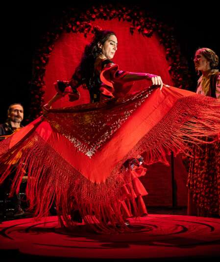 Affiche du spectacle Les Coeurs andalous