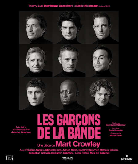 Affiche du spectacle Les garçons de la bande