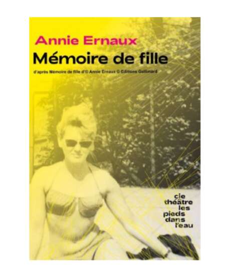 Affiche du spectacle Mémoire de fille